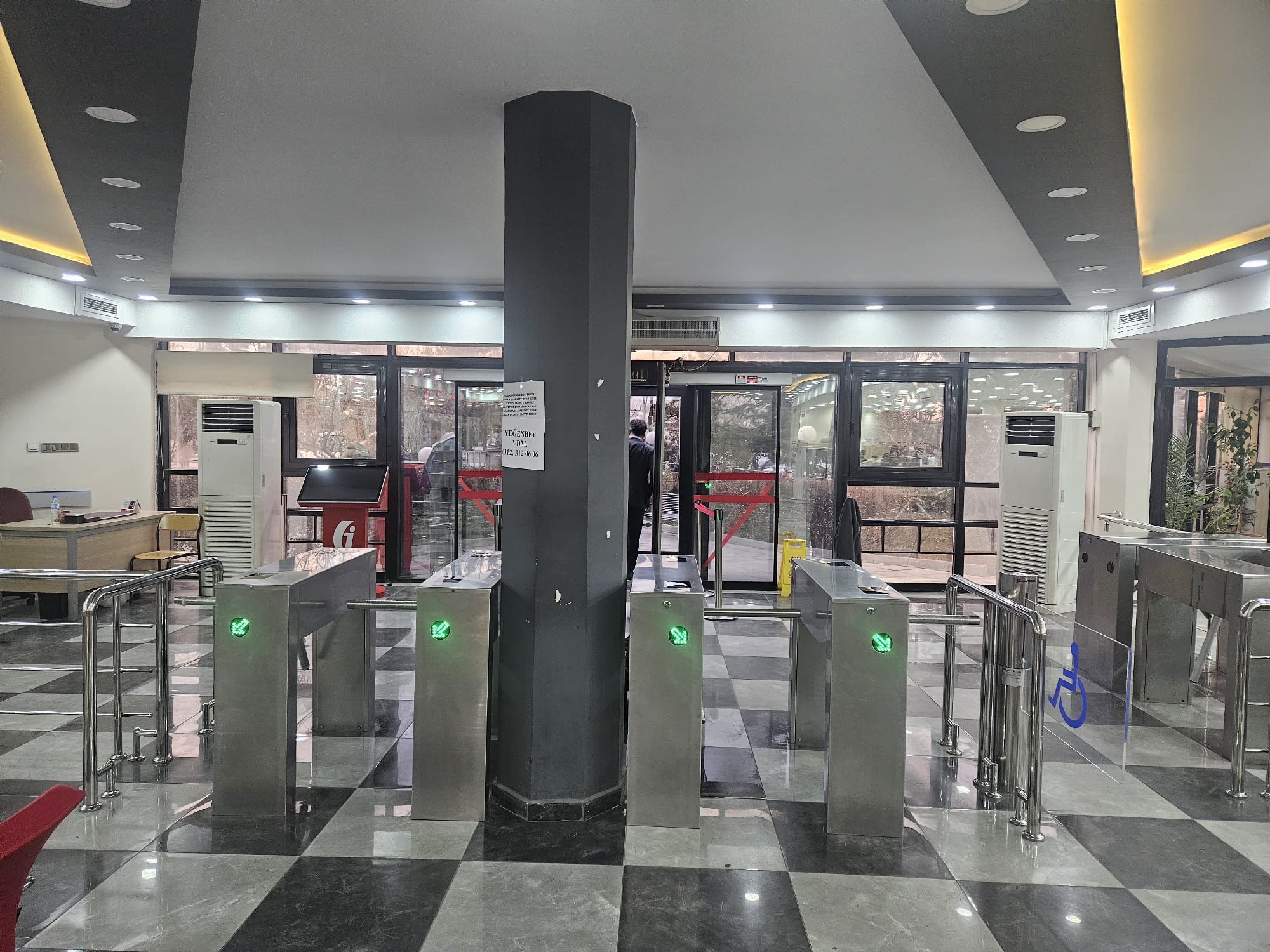 Ankara Vergi Dairesi Kartlı Geçiş Sistemi Projesi